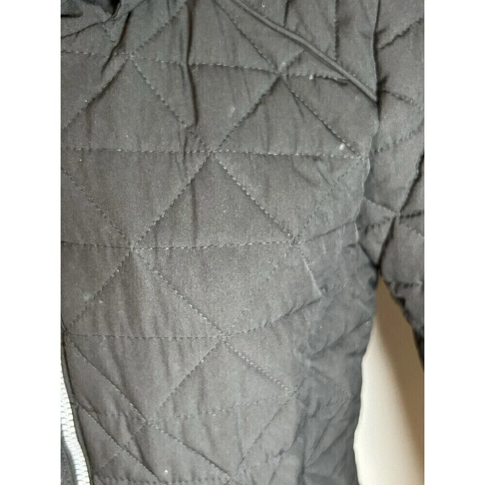 Marc New York Puffer Jacket Black with Pockets High Neck Medium - Picture 5 of 9